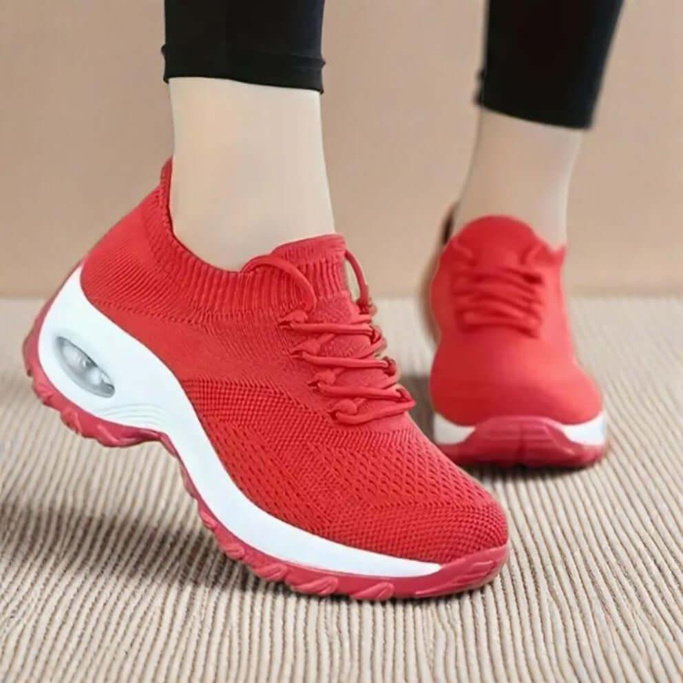 Lace Up Mesh Breathable Athletic - Clothes For Her Online Store