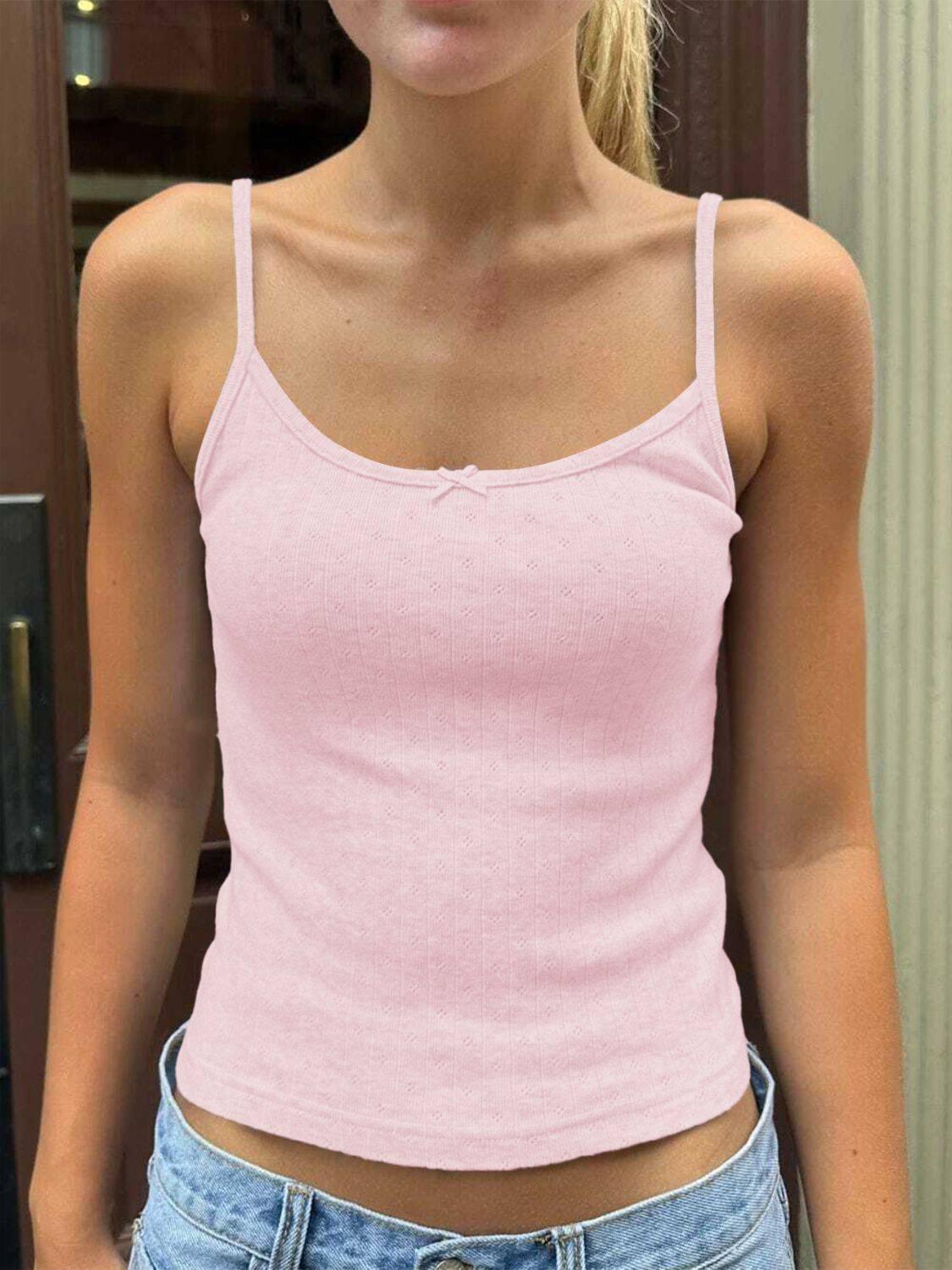 Devine Scoop Neck Cami - Clothes For Her Online Store