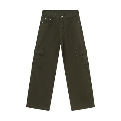 Wide Leg Cargo Jeans - Clothes For Her Online Store