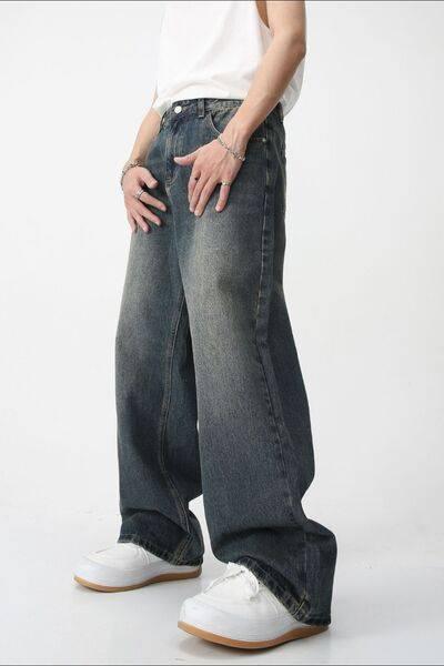 Baggy Jeans with Pockets - Clothes For Her Online Store