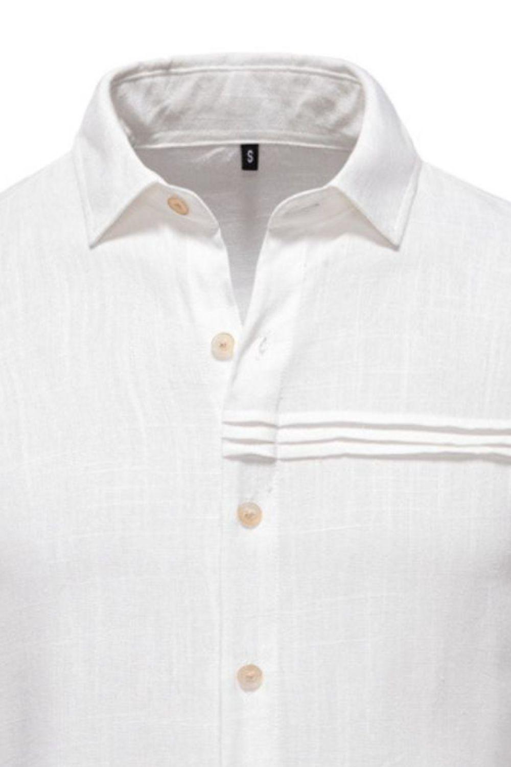 Men's Button Down Collared Neck Shirt - Clothes For Her Online Store