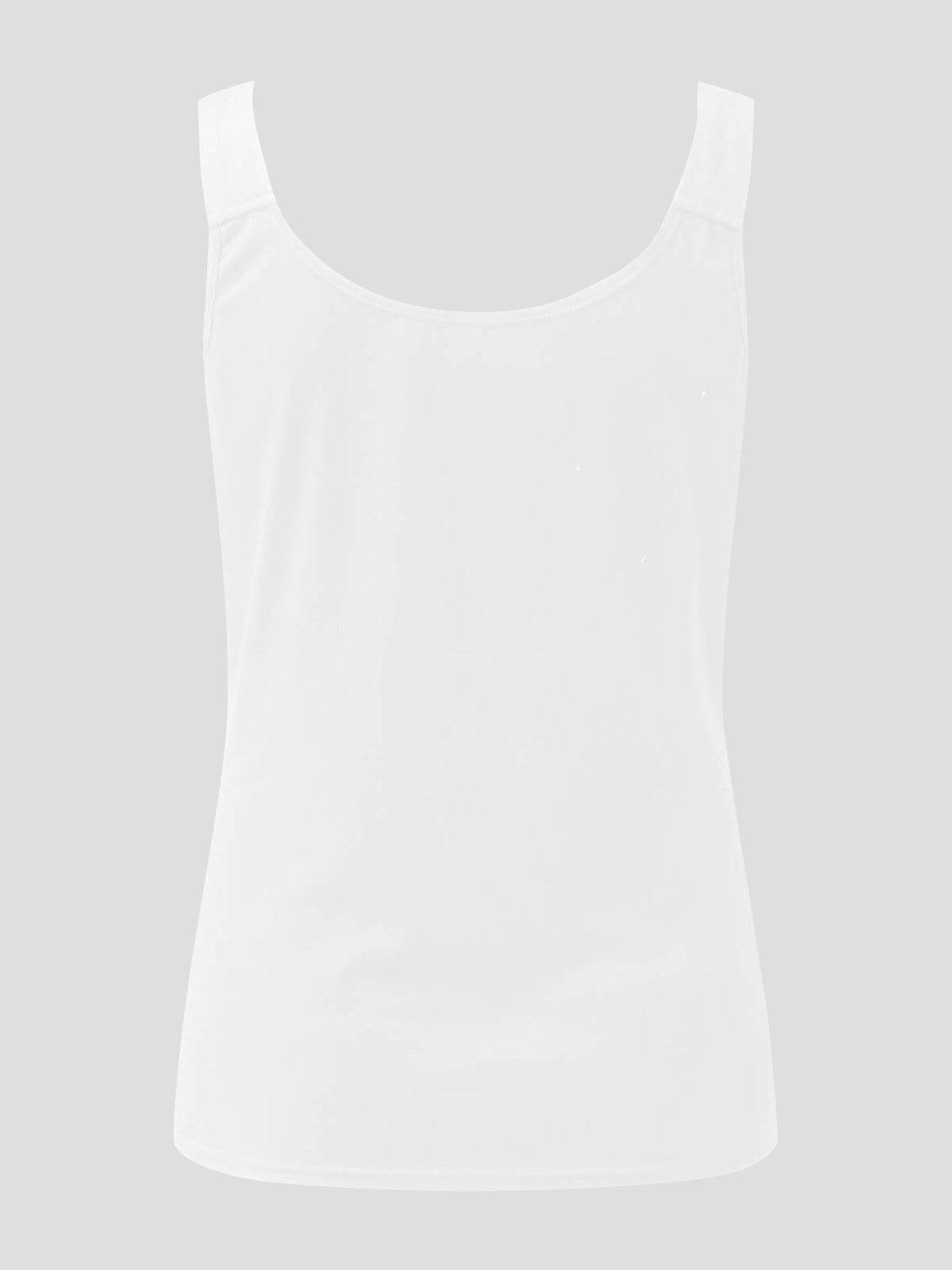 Full Size Lace Detail Sweetheart Neck Tank - Clothes For Her Online Store