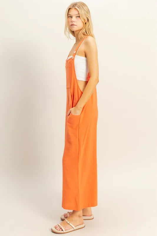 HYFVE Textured Wide Leg Overall