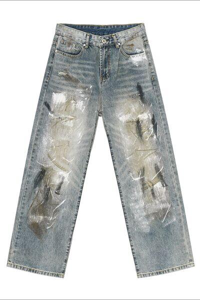 Baggy Jeans with Pockets - Clothes For Her Online Store
