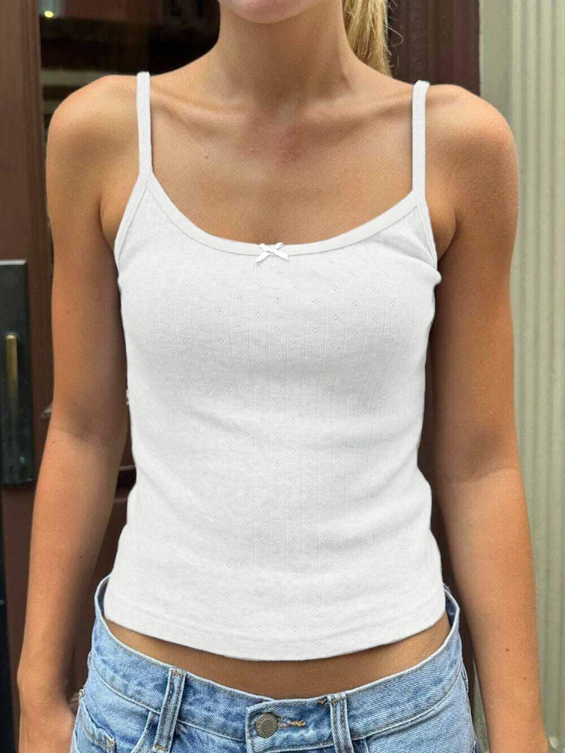 Devine Scoop Neck Cami - Clothes For Her Online Store