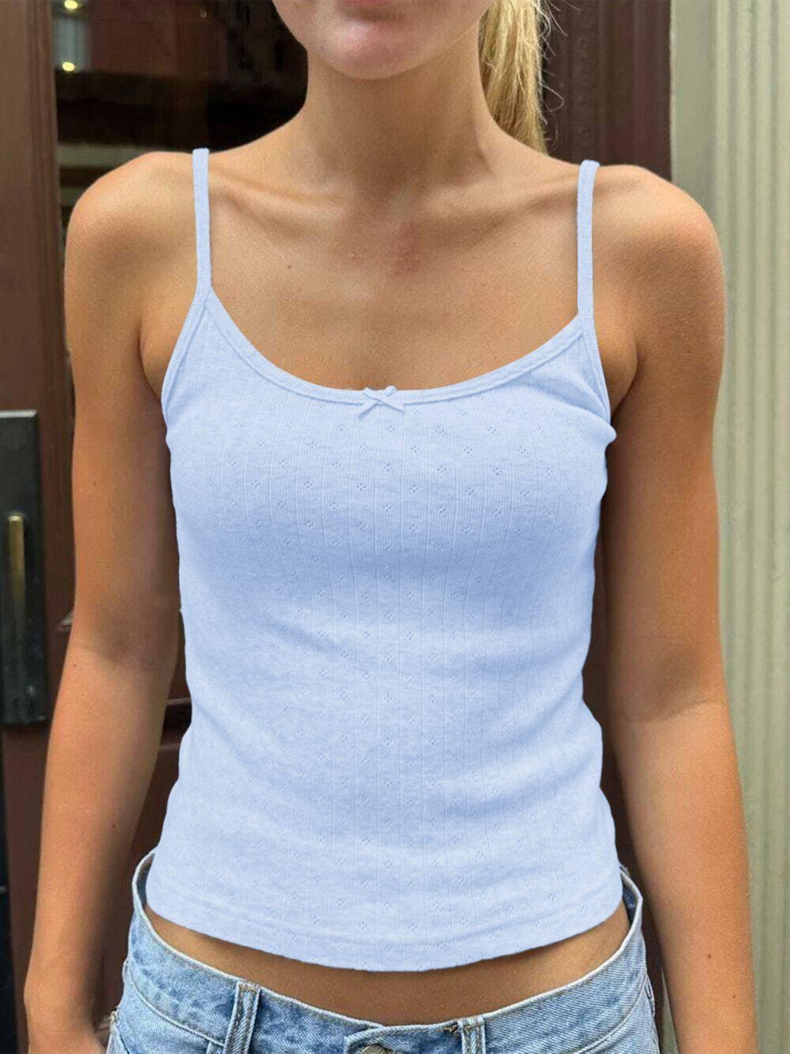 Devine Scoop Neck Cami - Clothes For Her Online Store
