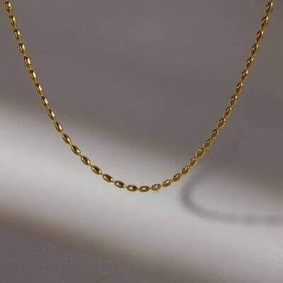 Titanium Steel Beaded Necklace - Clothes For Her Online Store