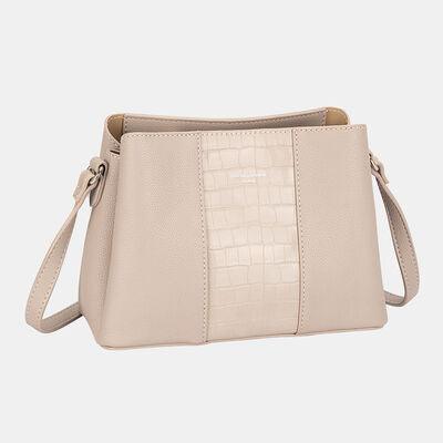 David Jones PU Leather Crossbody Bag - Clothes For Her Online Store