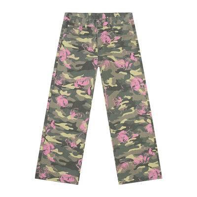 Camouflage Jeans with Pockets - Clothes For Her Online Store