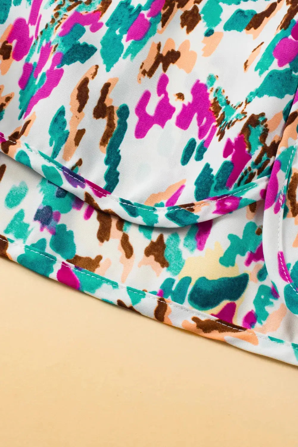 Printed High Waist Shorts - Clothes For Her Online Store