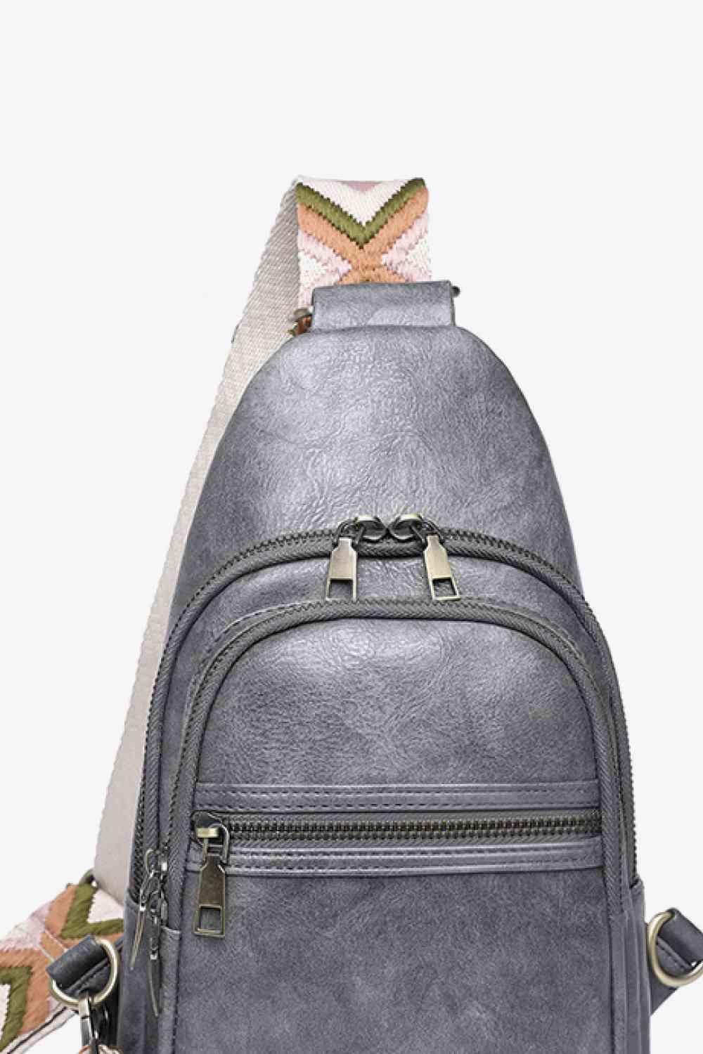 Adored It's Your Time PU Leather Sling Bag - Clothes For Her Online Store