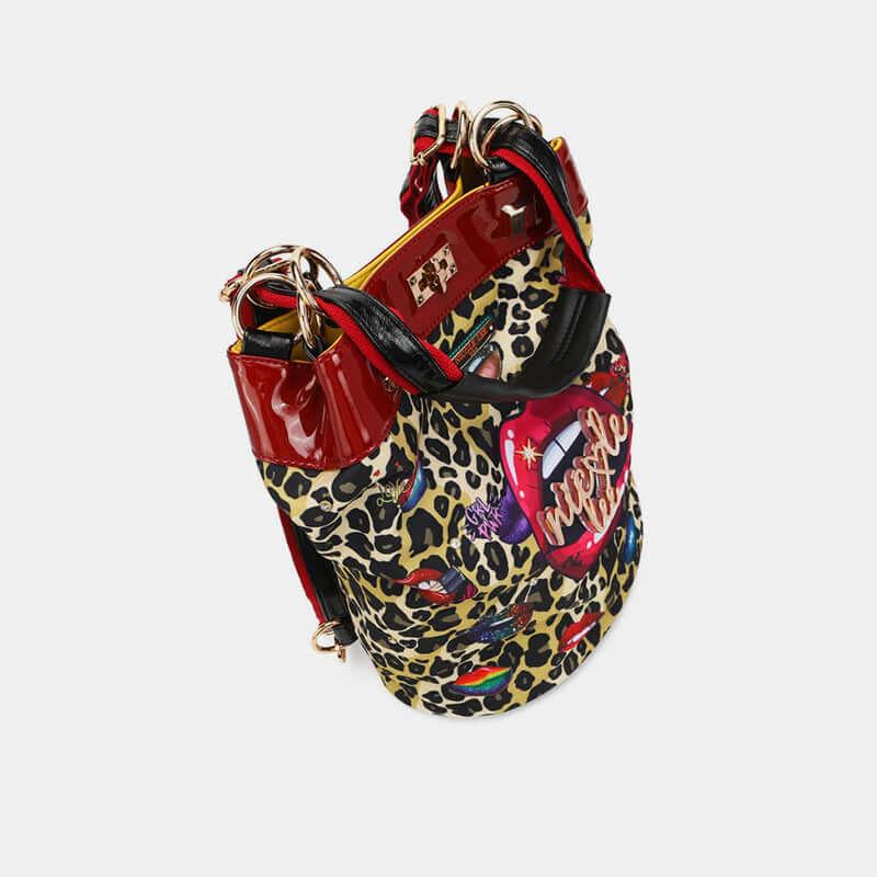Nicole Lee USA Nylon Multifunctional Bucket Backpack - Clothes For Her Online Store