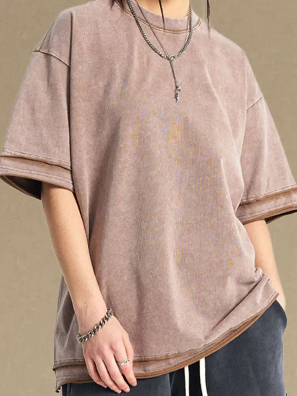 Men's Round Neck Half Sleeve T-Shirt