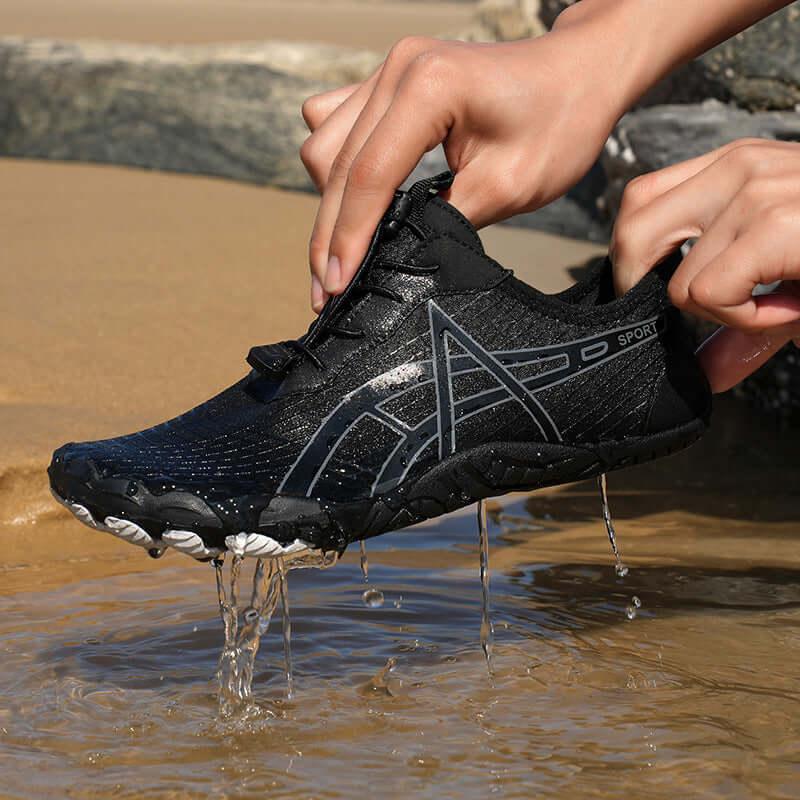 Elastic Lock Laces Mesh Breathable Hike Footwear - Clothes For Her Online Store