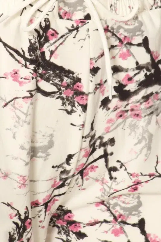 Leggings Depot Full Size Buttery Soft Printed Joggers with Drawstring Plus Size