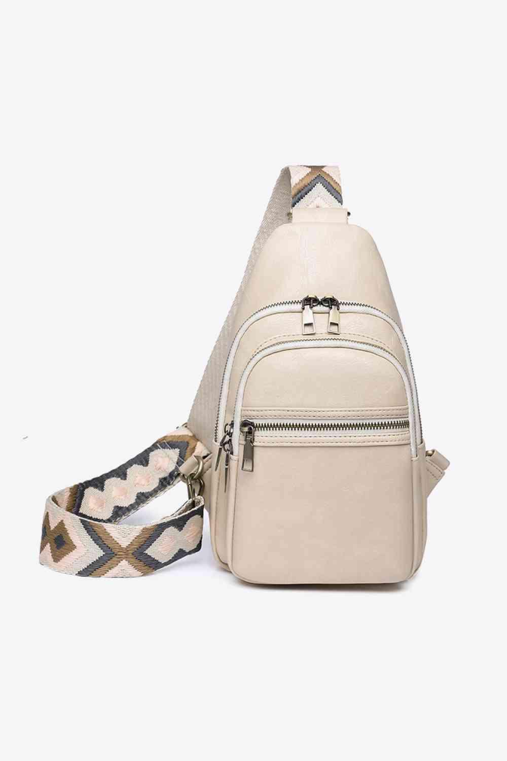Adored It's Your Time PU Leather Sling Bag - Clothes For Her Online Store
