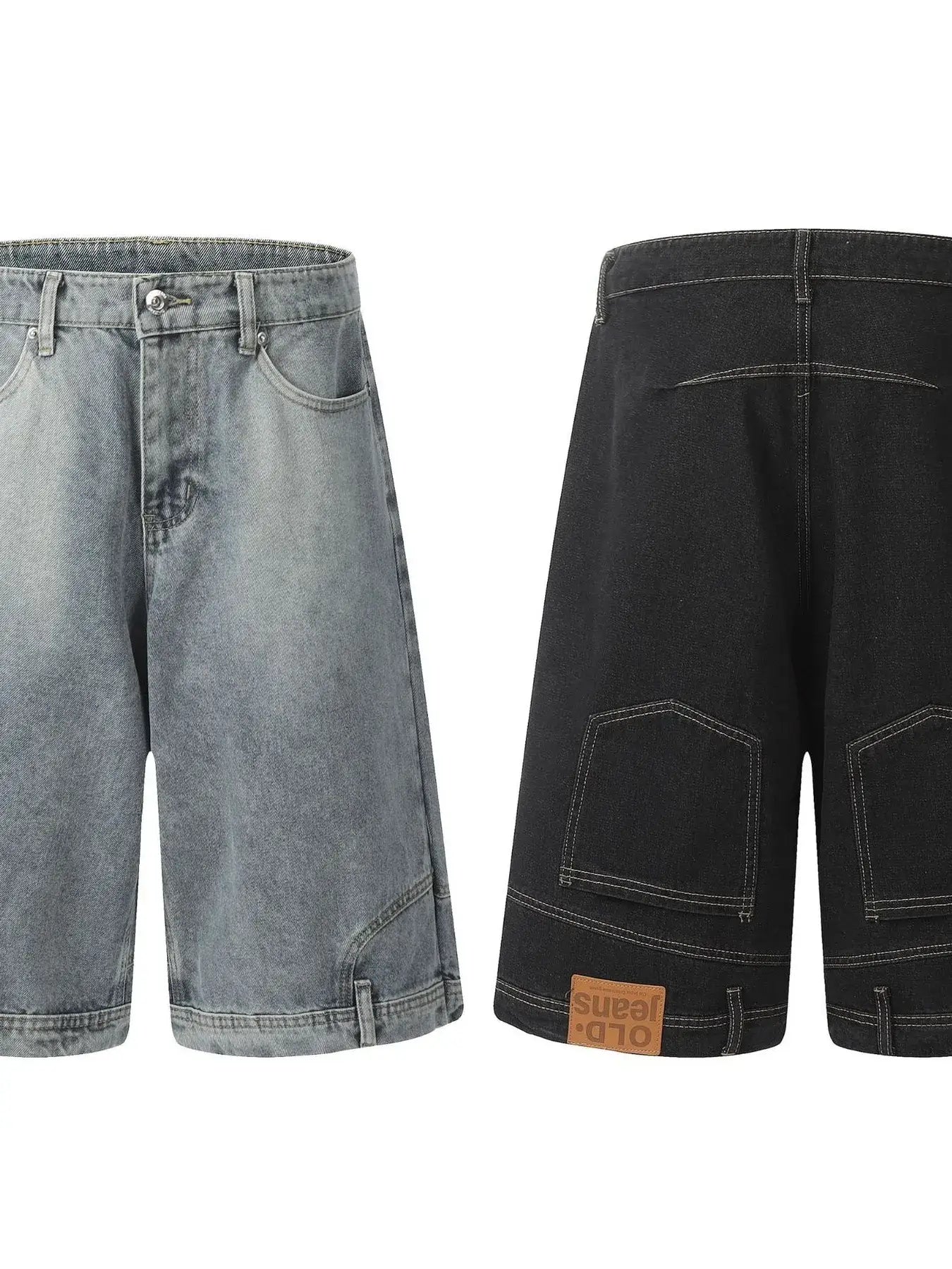 Men's Classic Loose Fit Denim Shorts