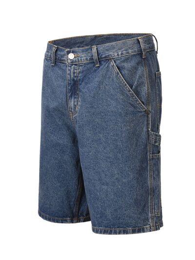 Men's Washed Denim Bermuda Shorts - Clothes For Her Online Store