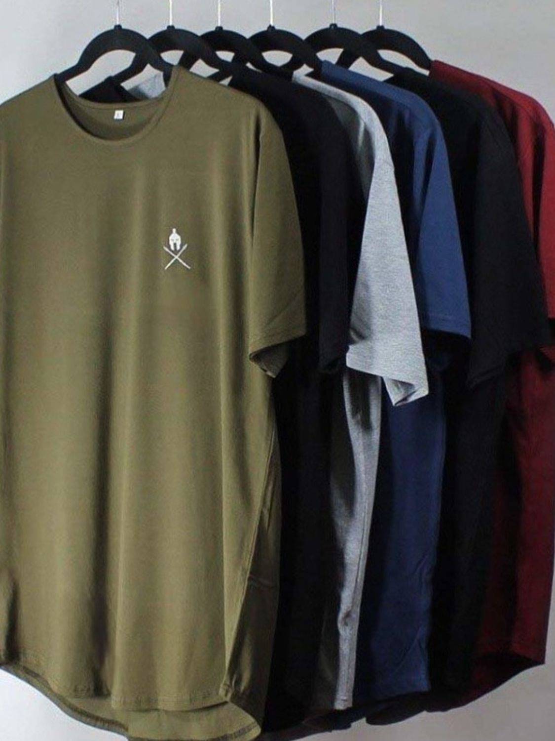 Men's Round Neck Short Sleeve T-Shirt - Clothes For Her Online Store