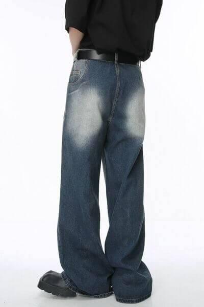 Wide Leg Jeans with Pockets - Clothes For Her Online Store
