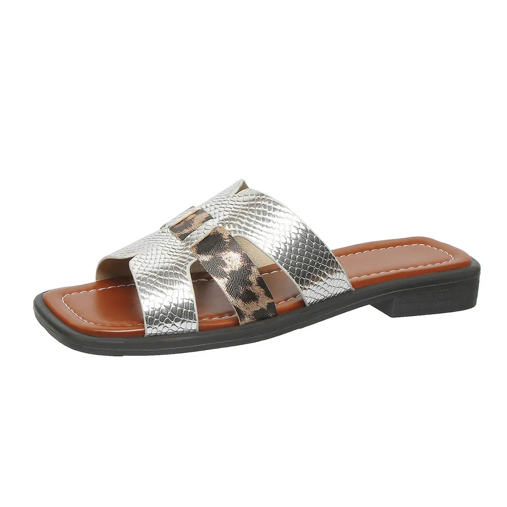Open Toe Flats Sandals
