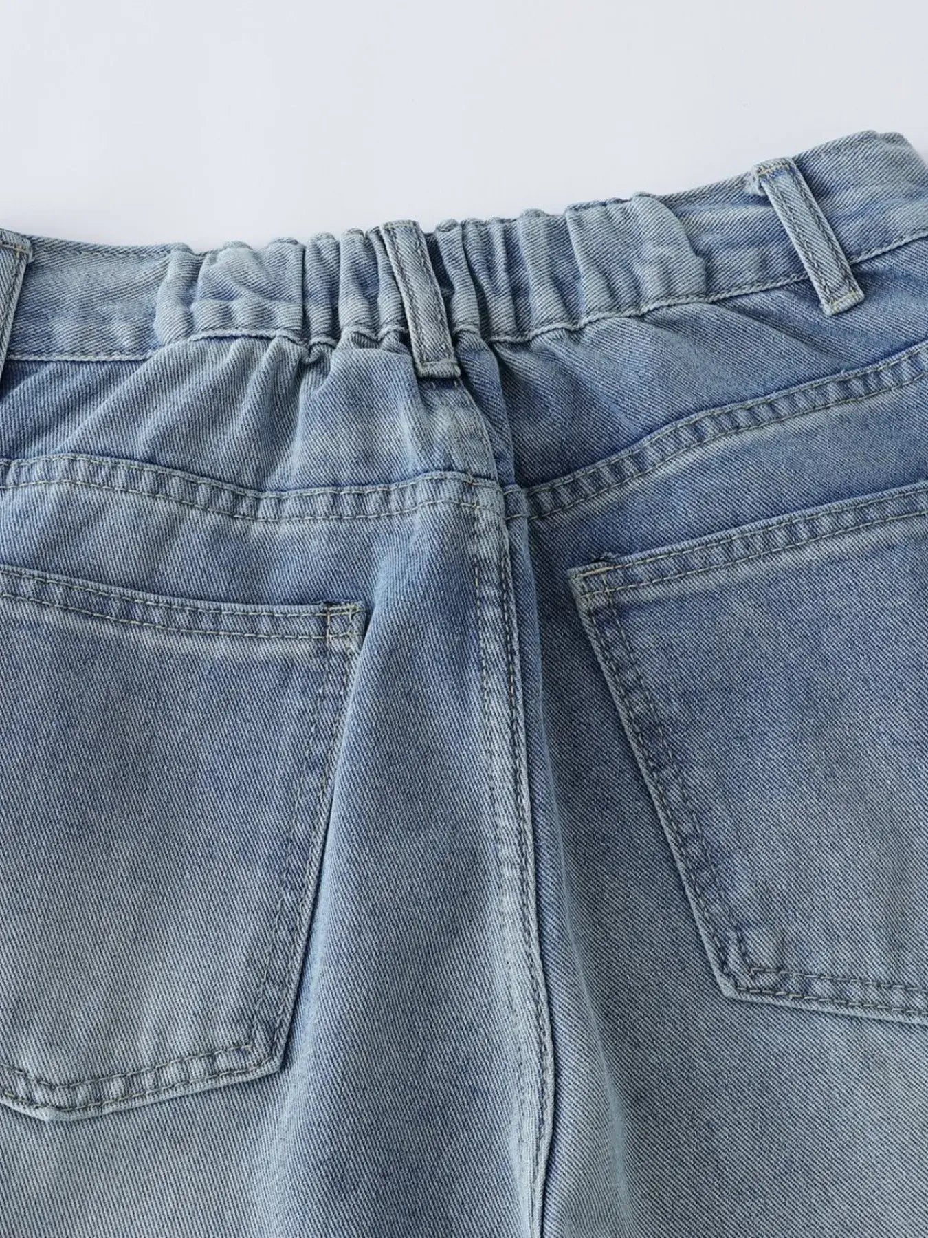 Men's High-Waist Wide Leg Relaxed Fit Jeans