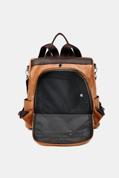 PU Leather Backpack Bag - Clothes For Her Online Store
