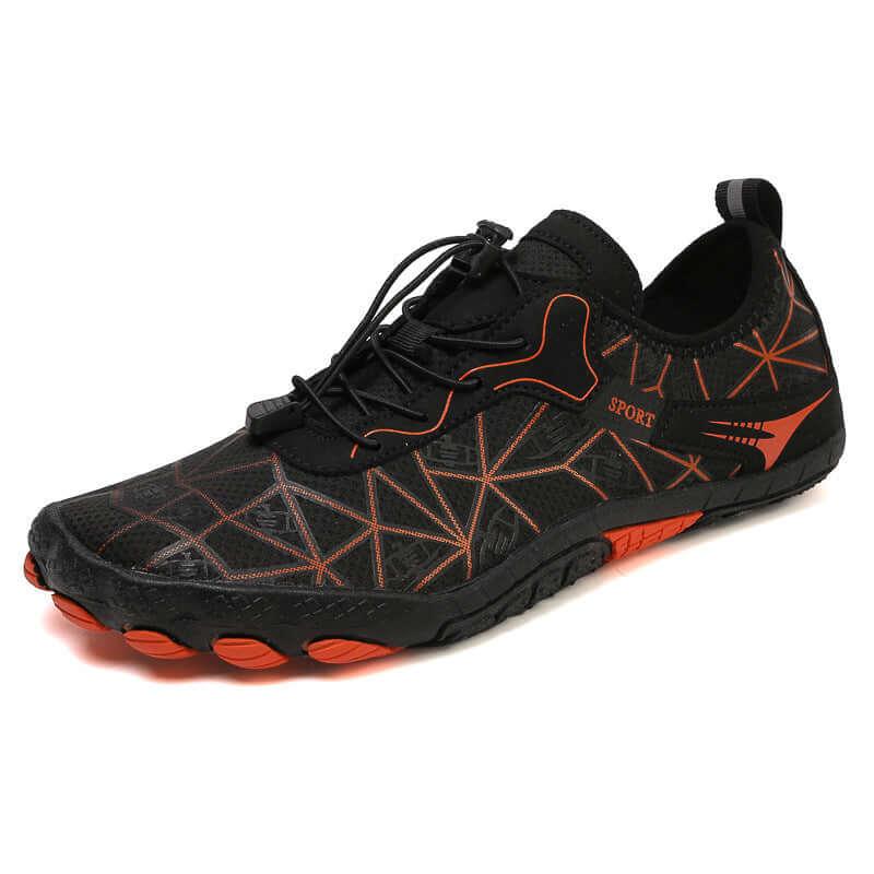 Elastic Lock Laces Mesh Contrast Breathable Athletic - Clothes For Her Online Store