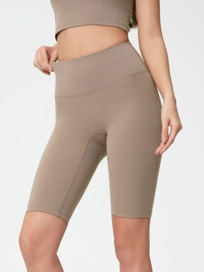 Millennia High Rise Wide Waistband Active Shorts - Clothes For Her Online Store