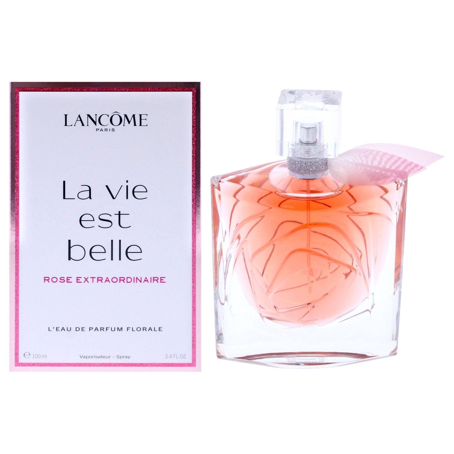 La Vie Est Belle Rose Extraordinaire by Lancome for Women - 3.4 oz EDP Spray - Clothes For Her Online Store