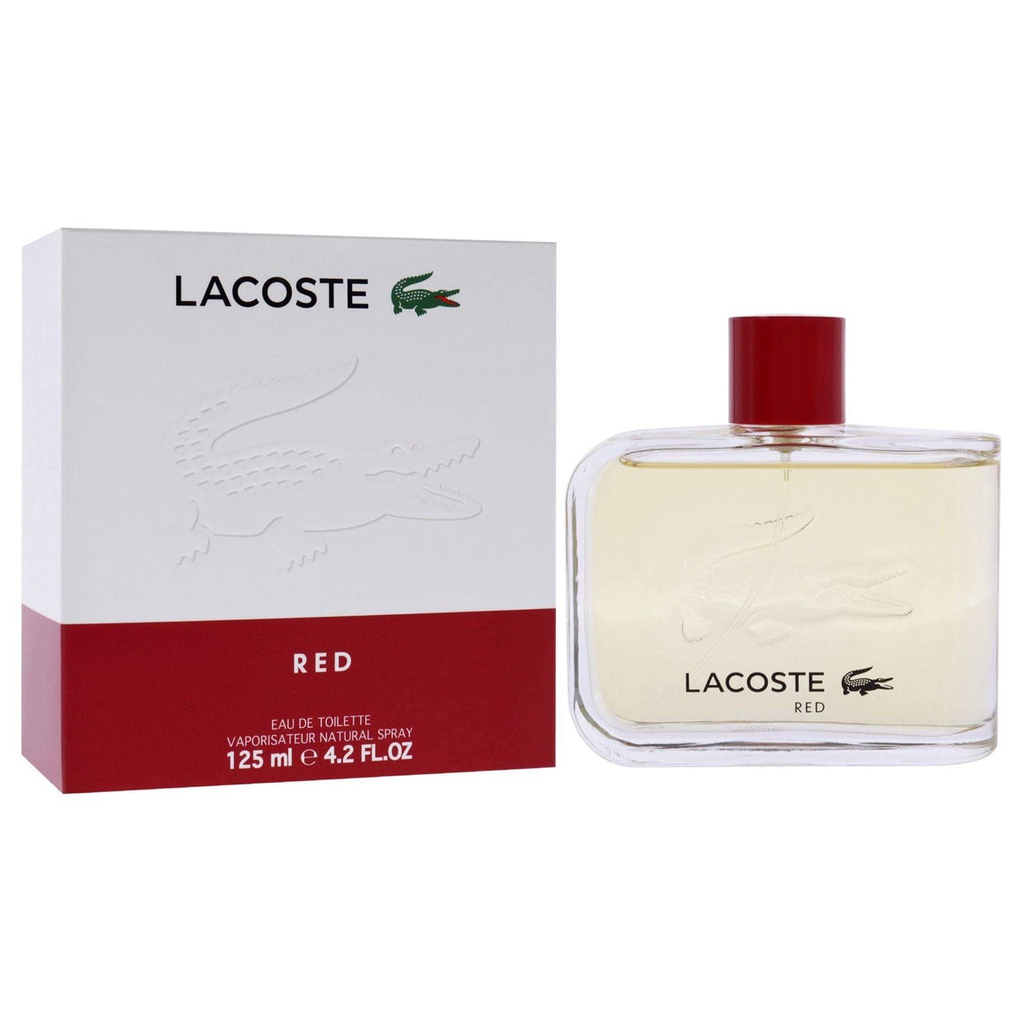 Lacoste Red by Lacoste for Men - 4.2 oz EDT Spray - Clothes For Her Online Store