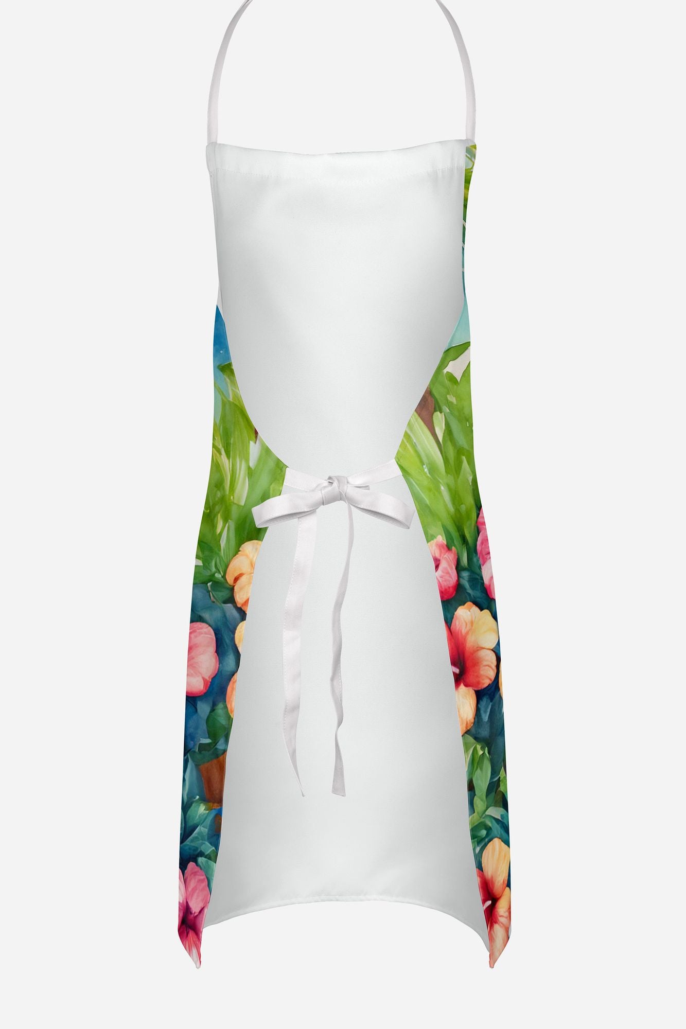 Boxer Luau Apron Cooking Kitchen Server Baking Crafts Gardening for Adult Women Men, Unisex, Large, Multicolor