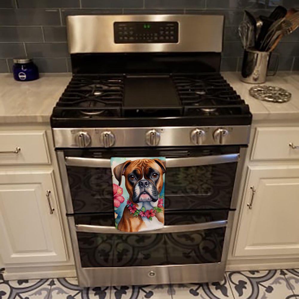Boxer Luau Kitchen Towel Dish Cloths Guest Hand Towel Decorative Bathroom Towel for Face,Tea, Dishcloth, Kitchen and Bath