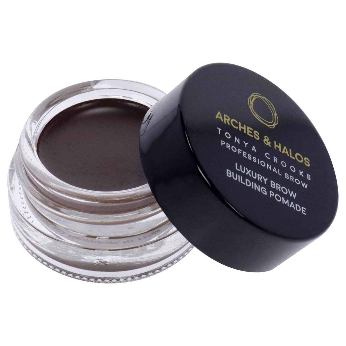 Luxury Brow Buiding Pomade - Dark Brown by Arches and Halos for Women - 0.106 oz Pomade - Clothes For Her Online Store