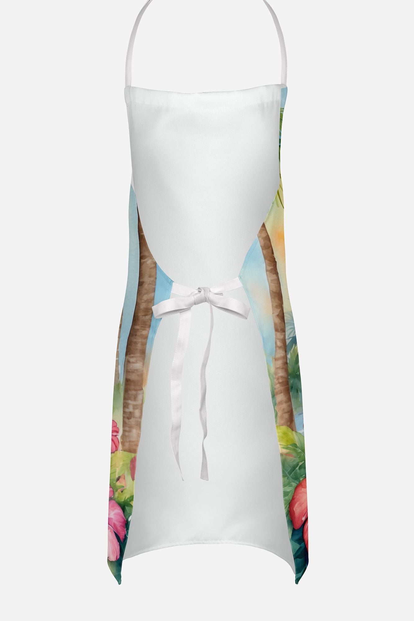 Shih Tzu Luau Apron Cooking Kitchen Server Baking Crafts Gardening for Adult Women Men, Unisex, Large, Multicolor