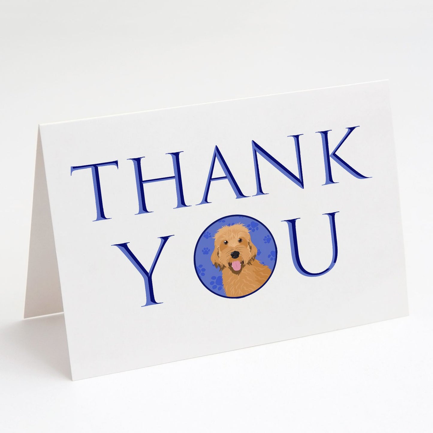 Doodle Liver #4 Thank You Greeting Cards Pack of 8 Blank Cards with Envelopes Whimsical A7 Size 5x7 Blank Note Cards