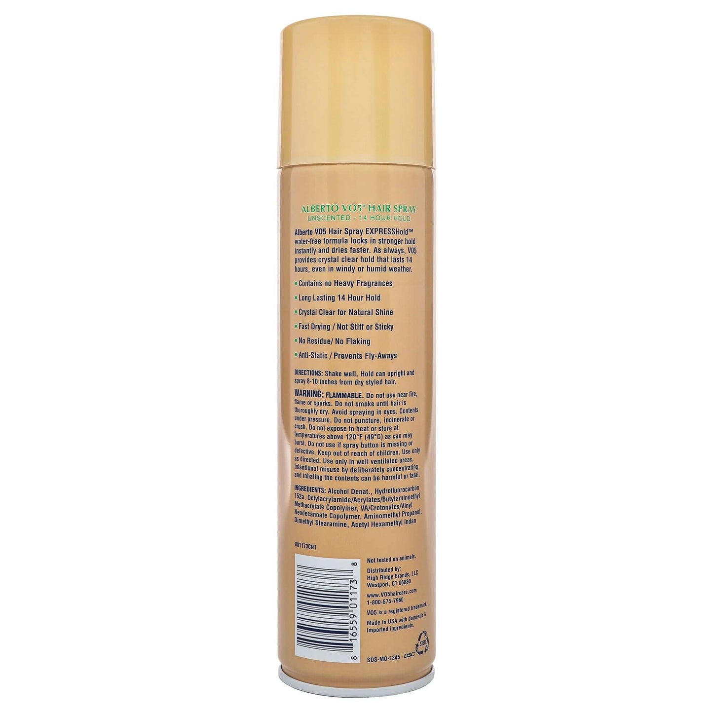 Crystal Clear Unscented Hair Spray