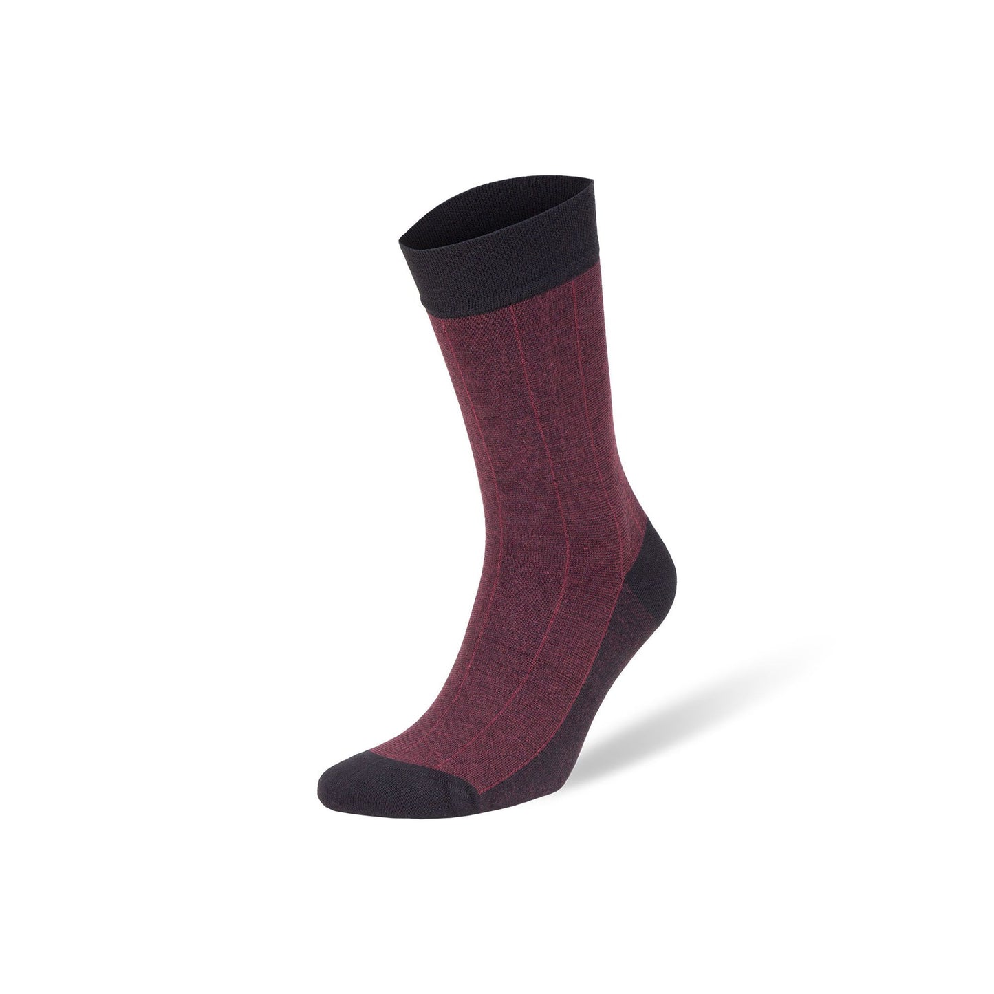 Bamboo Dress Socks for Men Bamboo Fiber Business Trouser Socks 6 Pairs with Gift Box