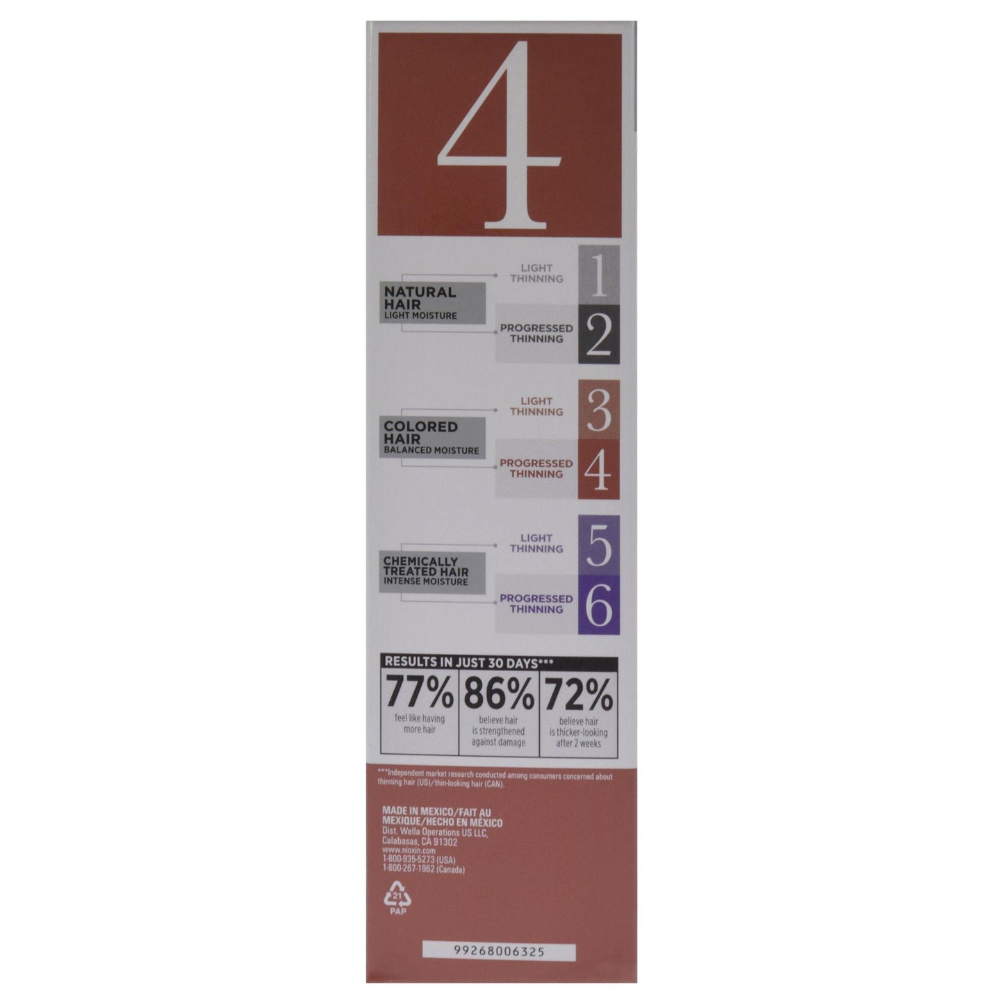 System 4 Kit by Nioxin for Unisex - 3 Pc 10.1oz Color Safe Cleanser Shampoo, 10.1 oz Color Safe Scalp Therapy Conditioner, 1Liter Color Safe Scalp and Hair Treatment - Clothes For Her Online Store