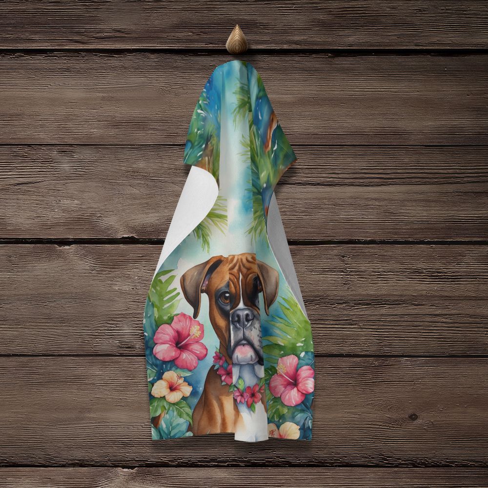 Boxer Luau Kitchen Towel Dish Cloths Guest Hand Towel Decorative Bathroom Towel for Face,Tea, Dishcloth, Kitchen and Bath