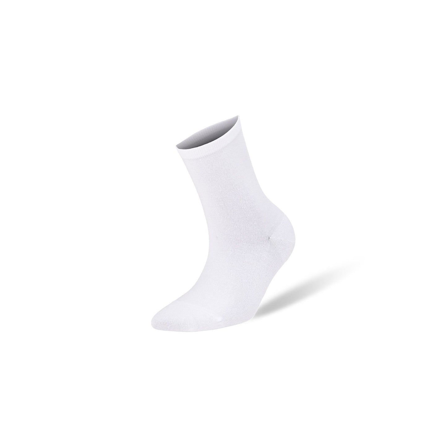 Bamboo Crew Socks for Women Size 6-9 Seamless Bamboo Fiber Socks 6 Pairs with Gift Box