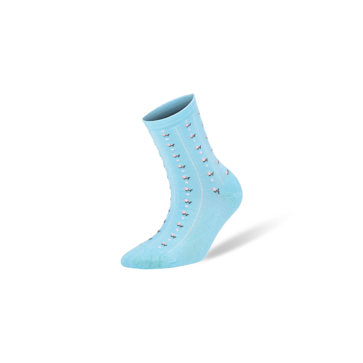 Bamboo Crew Socks for Women Size 6-9 Seamless Bamboo Fiber Socks 6 Pairs with Gift Box