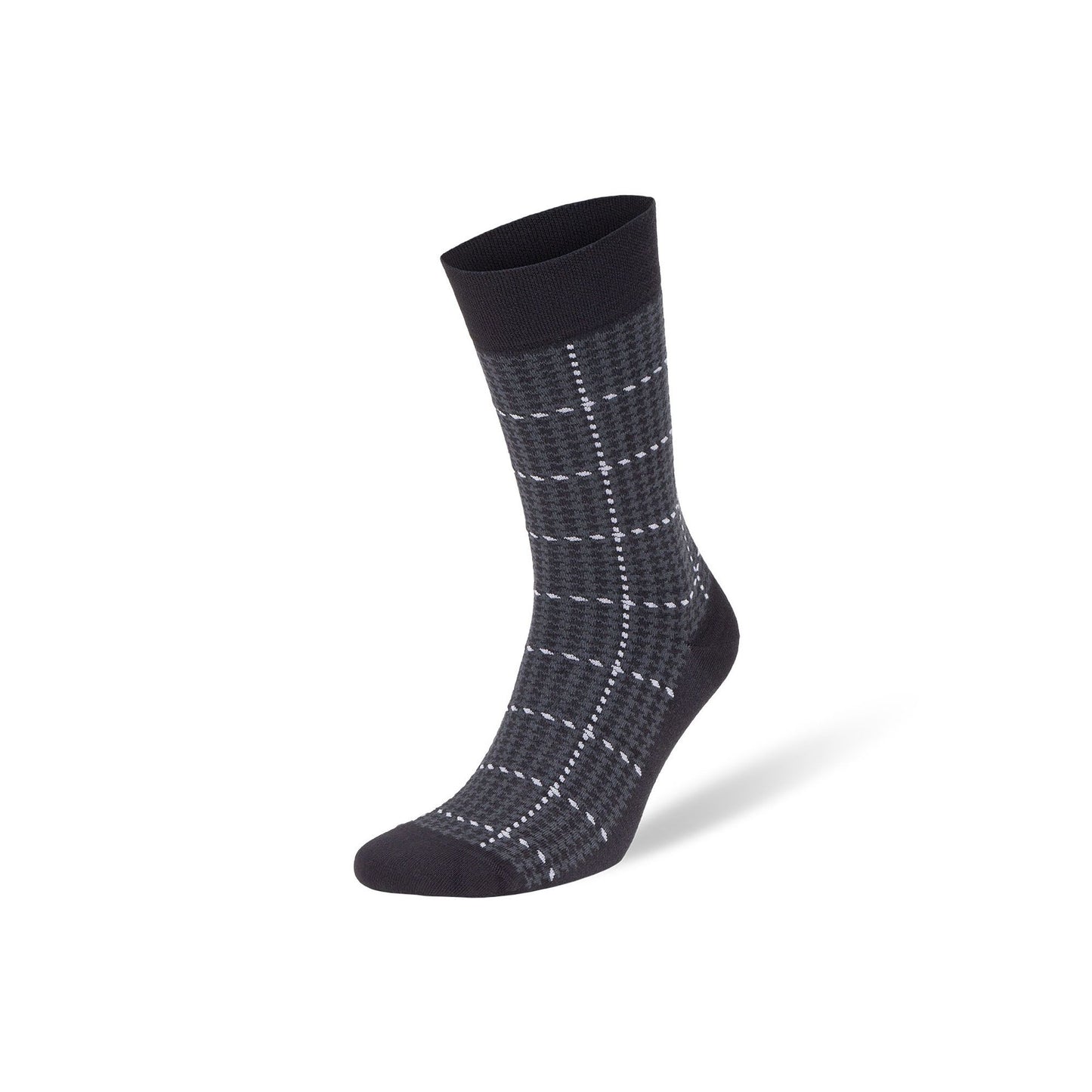 Bamboo Dress Socks for Men Bamboo Fiber Business Trouser Socks 6 Pairs with Gift Box
