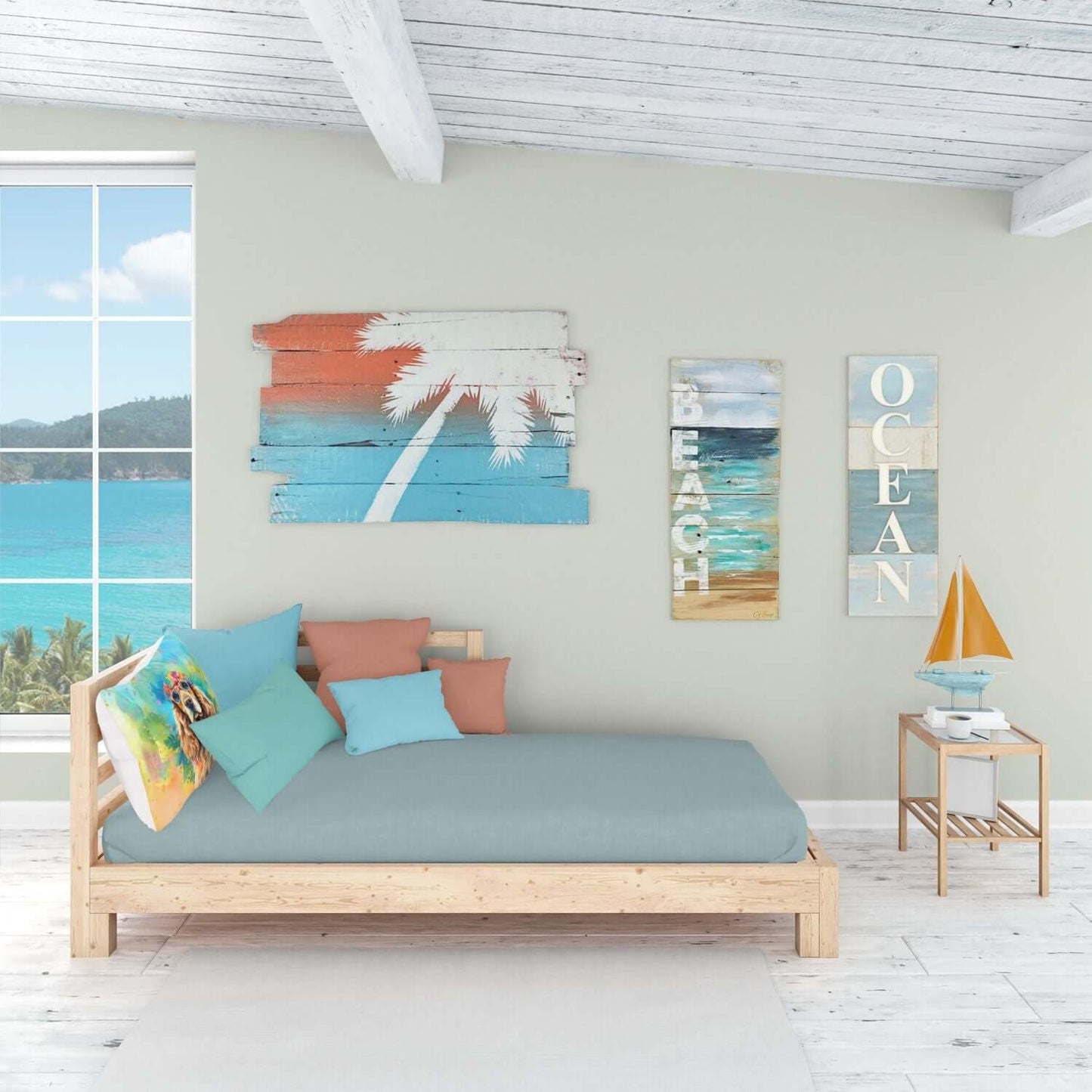 Cocker Spaniel Hippie Dawg Standard Pillowcase Lightweight Super Soft Easy Care Decorative Artwork Pillowcase, Standard