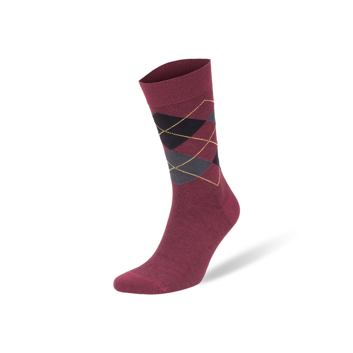 Bamboo Dress Socks for Men Bamboo Fiber Business Trouser Socks 6 Pairs with Gift Box