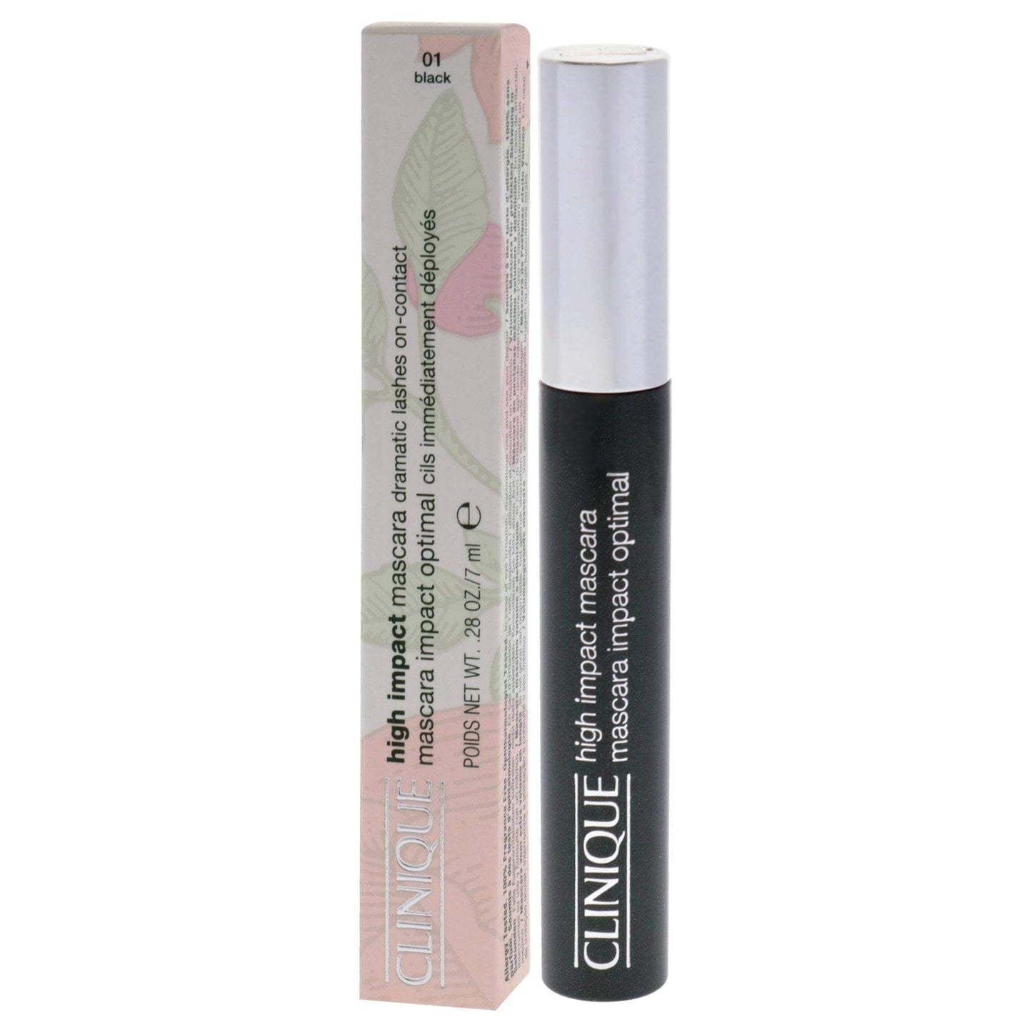 High Impact Mascara - 01 Black by Clinique for Women - 0.28 oz Mascara - Clothes For Her Online Store