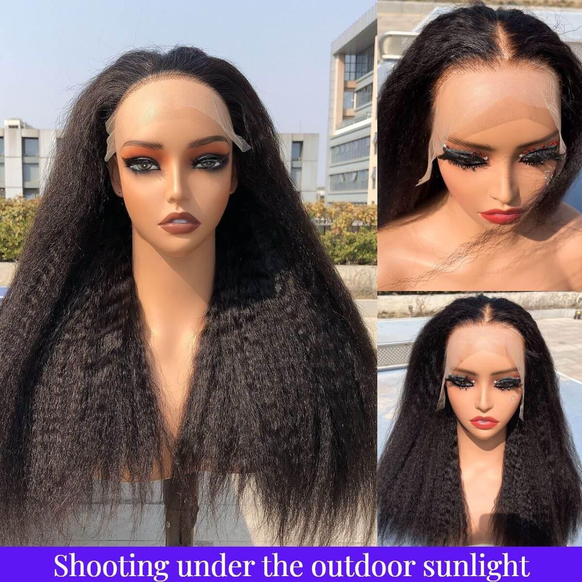 Wholesale Cuticle Aligned Raw Hair Glueless Full Lace Frontal Wigs For Black Women 5X5 13X4 13x6 HD Human Hair Lace Front Wig - Clothes For Her Online Store