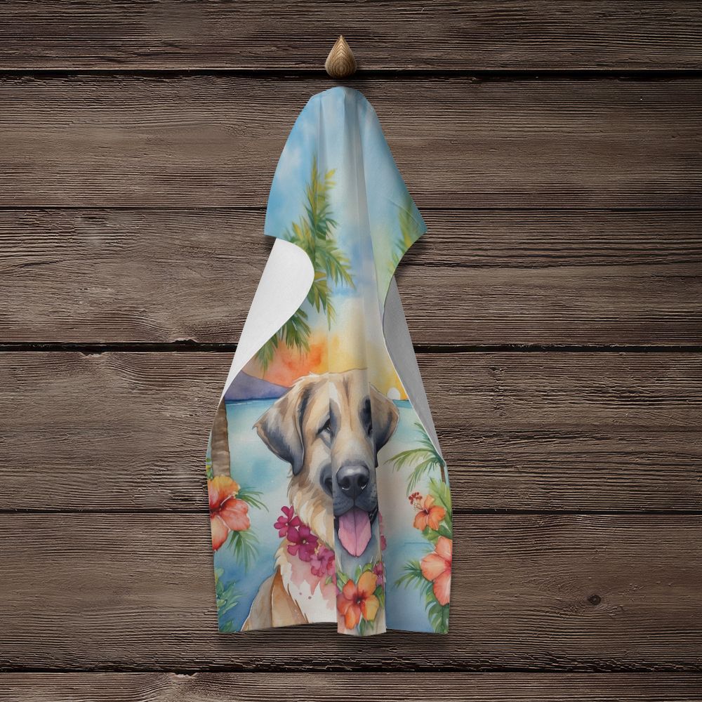Anatolian Shepherd Luau Kitchen Towel Dish Cloths Guest Hand Towel Decorative Bathroom Towel for Face,Tea, Dishcloth, Kitchen and Bath