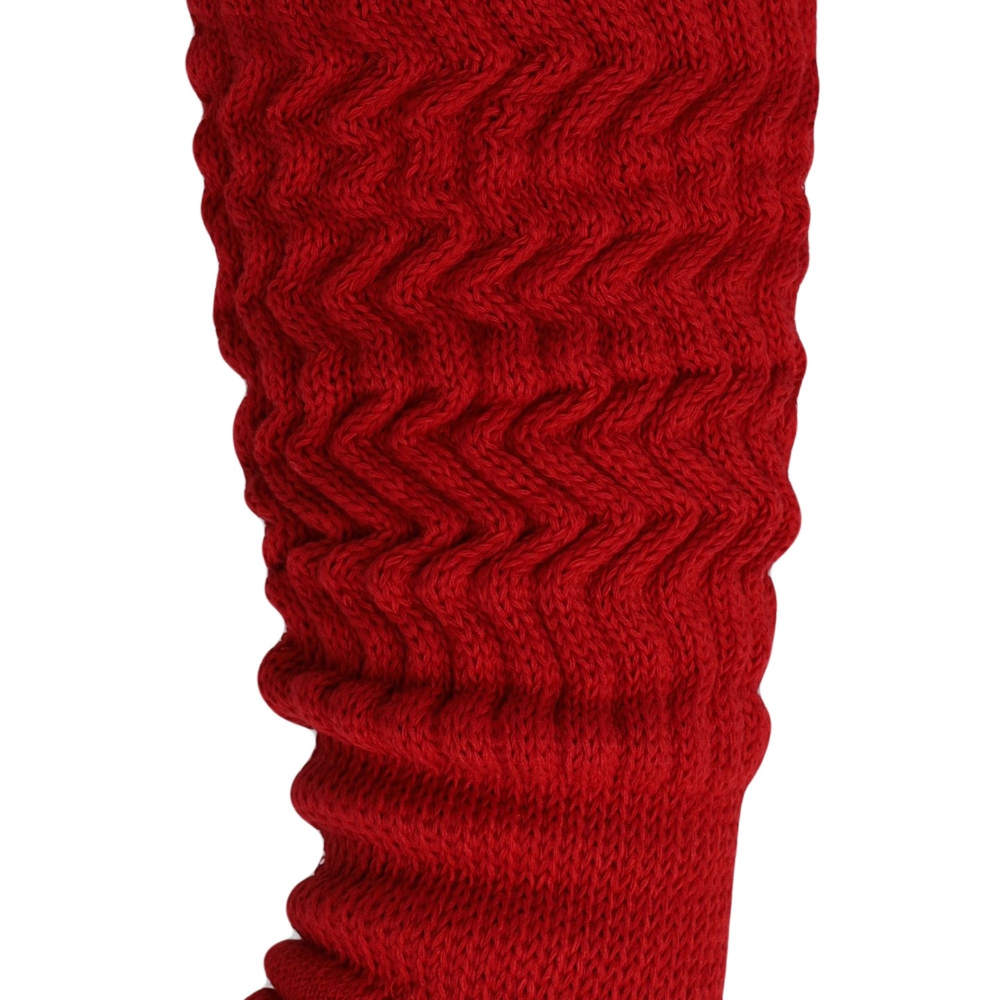 Slouch Socks for Women Extra Long Heavy Slouchy Scrunch Cotton Socks 1 Pair Shoe Size 5 to 10
