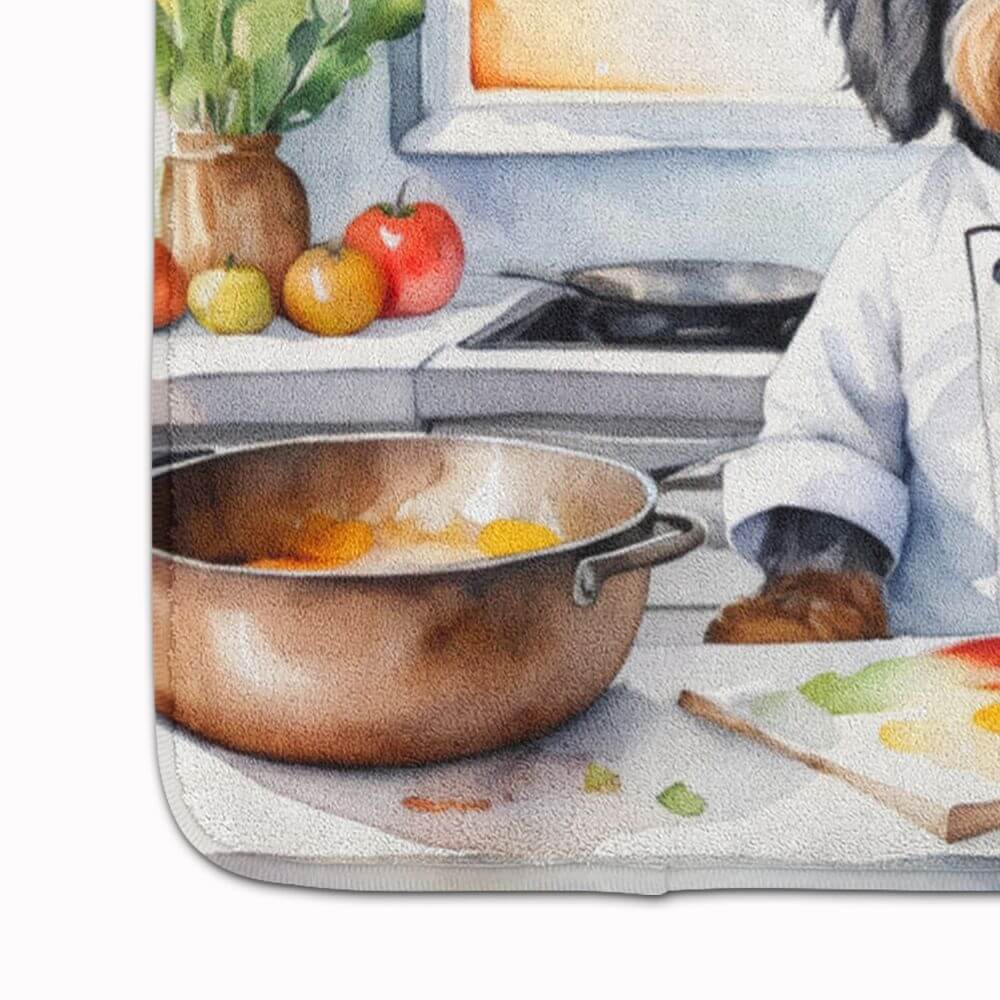 Bernedoodle The Chef Memory Foam Kitchen Mat Machine Washable Anti-Fatigue Mat Cushion Comfort Bath Mat or Kitchen Rug